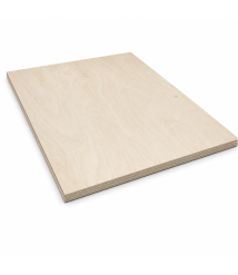 Placaj plop 10mm, furnir estetic de mesteacan, B/BB, 2500 x 1250 mm